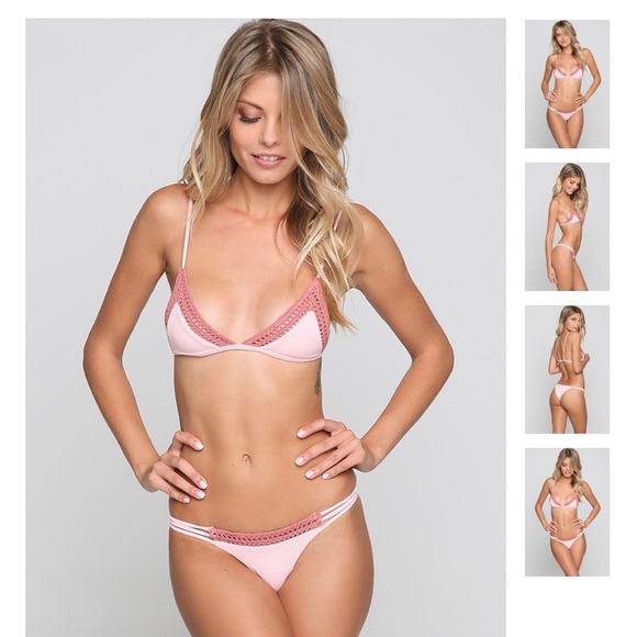 Rove Swim Blush Bikini Top - Picture 1 of 8